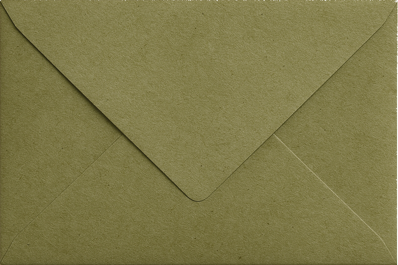 Wedding invitation envelope